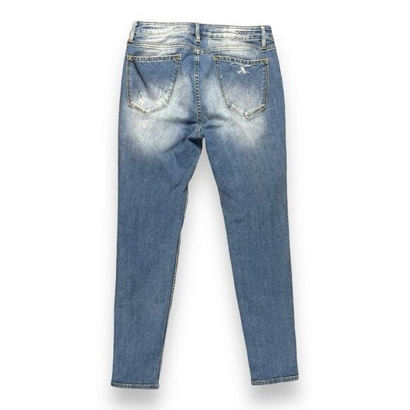 ❌❌NOT FOR SALE Vigoss Tomboy Thompson Distressed Denim Jeans Sz 29 - Picture 6 of 12